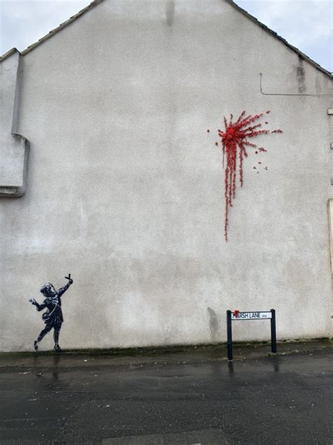 Valentines Day Banksy Bristol UK In 2022 Street Art Banksy