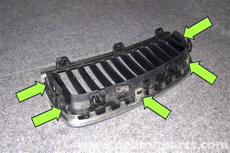 Bmw E Radiator Grill Replacement E E E Pelican Parts Diy