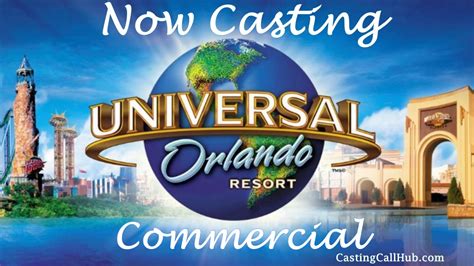 Universal Orlando Commercial Auditions For