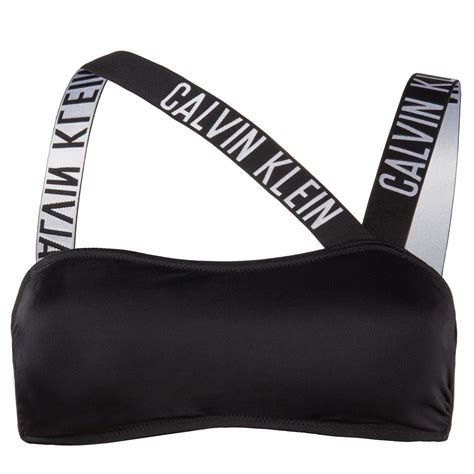 Calvin Klein Intense Power V Bandeau Bandeau Bandero Bikini S