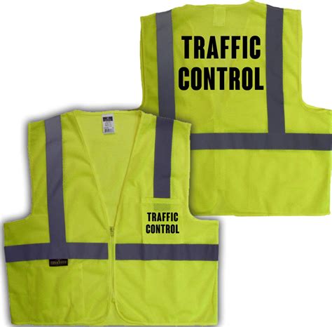 Sv2 Safety Vest Class 2 Traffic Control Vest