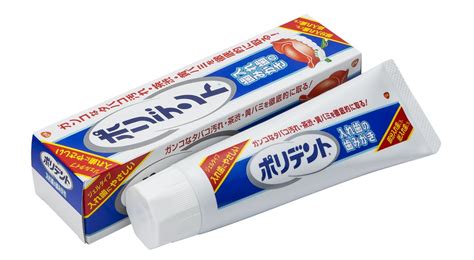 Polident Denture Toothpaste Gel 95g Japan Dentures Cleaning