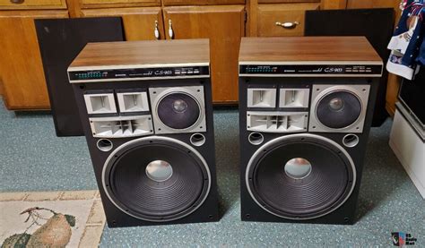 Vintage Pioneer Cs 903 Stereo Speakers Amazing Condition For Sale Us