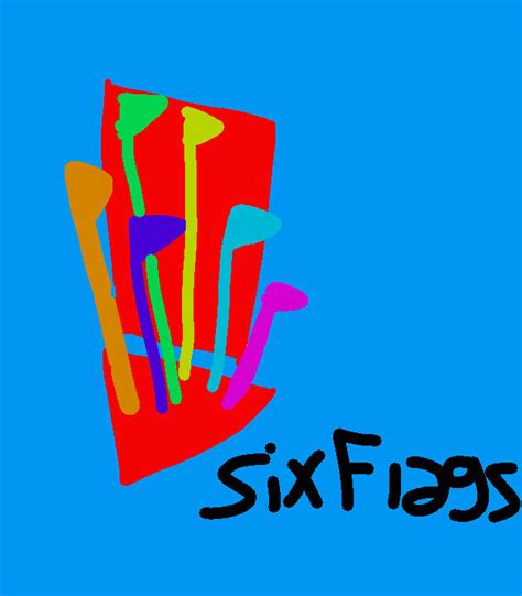 Six Flags logo by JoeyHensonStudios on DeviantArt