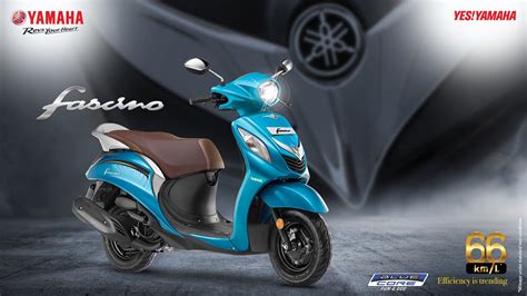 Yamaha Fascino Launched At Inr Gets Visual Tweaks