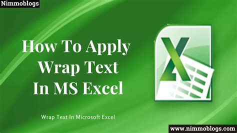 How To Wrap Text In Excel Complete Guide Hot Sex Picture