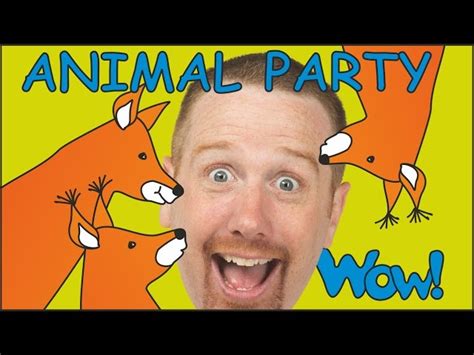 Steve and Maggie Animal party - English ESL video lesson