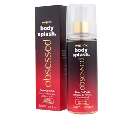 We Pink Body Splash Obsessed Desodorante Colônia 200ml Sakura Importados