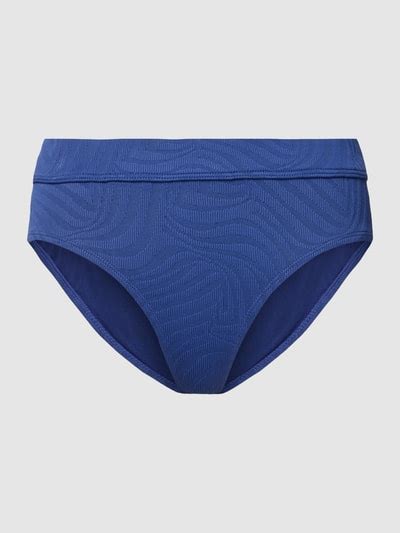 Esprit Bikini Slip Mit Strukturmuster Marine Online Kaufen