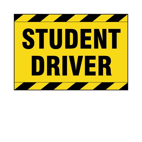 Student Driver Sticker - Epic Signs