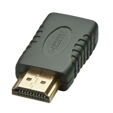 Mini Hdmi Female To Hdmi Male Adapter Lindy Australia