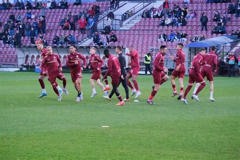 CFR Cluj o va întâlni pe FC Hermannstadt într un meci amical