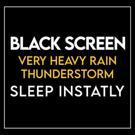 Stream VERY Heavy RAIN and THUNDERSTORM Sounds for Sleeping | 9 HOUR ...