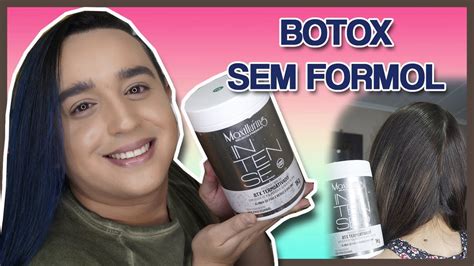 Botox Sem Formol Maxilluring Adeus Frizz E Volume Indesejado Youtube