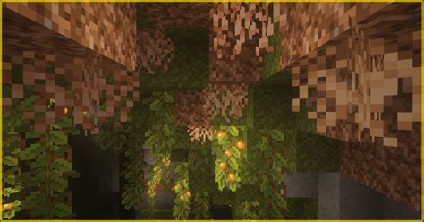 More Hanging Roots Minecraft Texture Pack