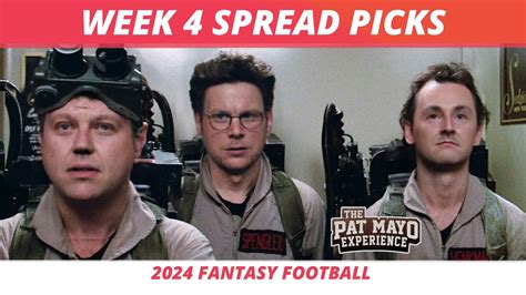 2024 NFL Week 4 Spread Picks Bets Game Predictions Survivor Picks