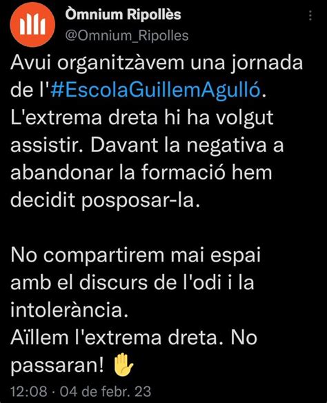 Tres Voltes Rebel On Twitter Rt Llunacatalana Els D Mnium