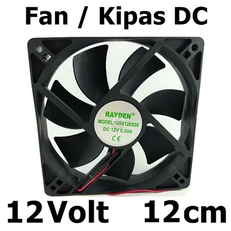 Jual Kipas Pendingin Cooling Fan Dc V Ukuran Cm X Cm Shopee