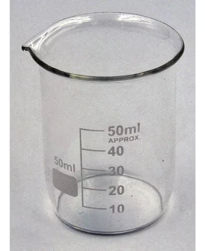 Vaso De Precipitado 50ml Vidrio Boro 3 3 Graduado Inlabs