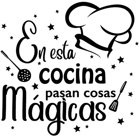 A Black And White Poster With The Words One Est Cocina Pasan Costas Magic