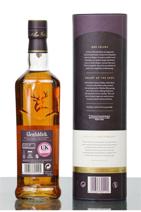 Glenfiddich 15 Years Old Our Solera Fifteen Just Whisky Auctions