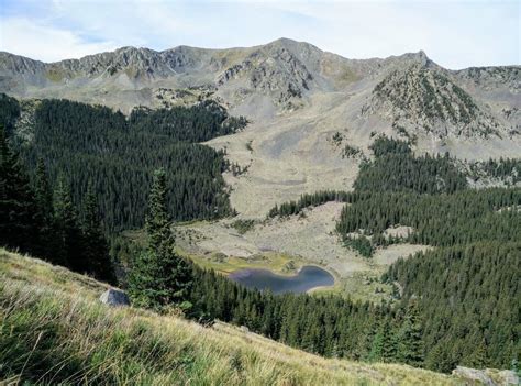 Looking down on Williams Lake