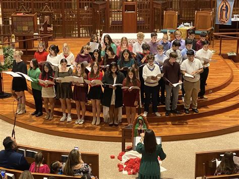 Choir | Saint Andrew Catholic School | Fort Worth, TX