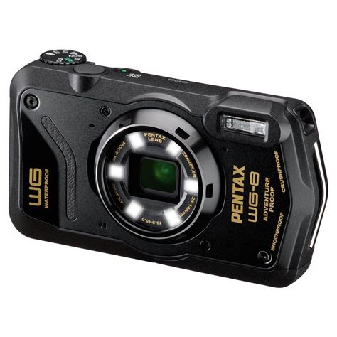 Pentax WG-8 Waterproof Camera Black | Foto Discount World | South ...