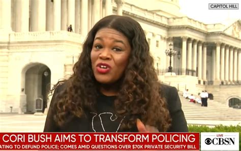 Cori Bush Married Her Unlicensed Security Guard While Calling To Defund Police Cazamentiras