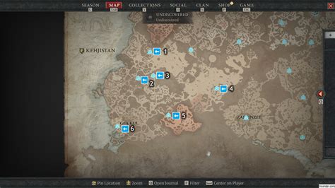 Diablo Waypoint Location Maps In K Hd For Fast Travel