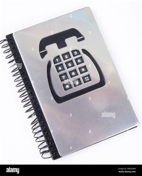 phone book isolated  white stock photo alamy