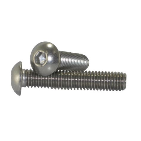 Button Head Socket Cap Screws 5 16 18 Stainless Steel BC Fasteners