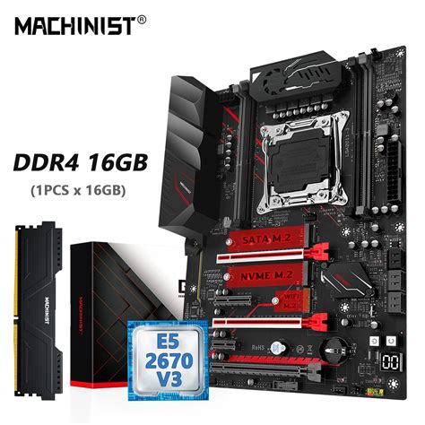 X99 machinista kit e5 mr9a pro max placa mãe combo lga 2011 3 xeon