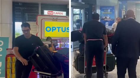 Pat Cummins Co Receive A Cold Welcome At Airport As Aussies Return