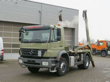 Mercedes Benz Axor 1833 K Absetzkipper VDL Teleskop 13to Skip Loader