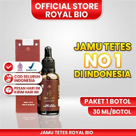 Jual Bigpromo Royal Bio Ml Obat Herbal Alami Menurunkan Tekanan Darah