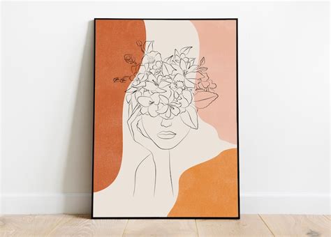 Abstract Body Line Art Print Set Of 3 Prints Nude Woman Body Etsy