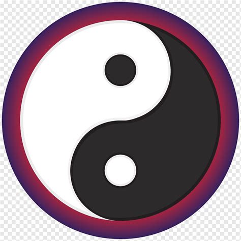 Yin Yang Tai Chi Chinese Symbol Png Pngwing