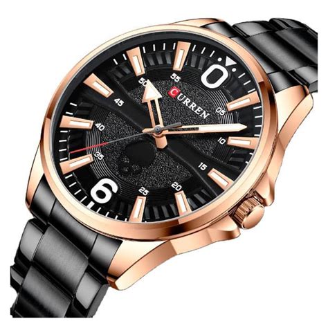 Ripley RELOJ CURREN HOMBRE ANÁLOGO 8389BKRG