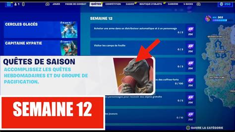 Comment Accomplir Toutes Les QuÊtes De Saison Semaine 12 Sur Fortnite