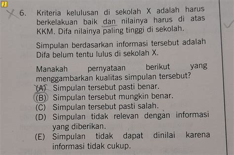 Fauzanfess On Twitter Utbk Ada Yang Tau Kenapa Jawabannya Mungkin