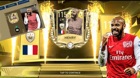 NO WAY I GOT HENRY 115 TOTS PRIME ICONS FIFA MOBILE 23 How To Get