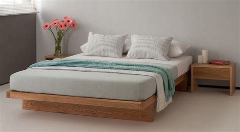 Japanese Minimalist Platform Bed Frame / Japanese Furniture / - Etsy