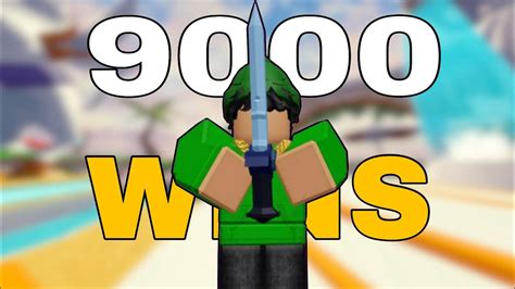 So I Hit 9000 Wins Roblox BedWars YouTube