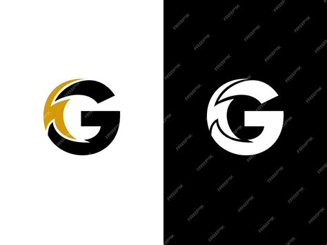 Premium Vector Initial Letter G Electric Logo Creative Letter G