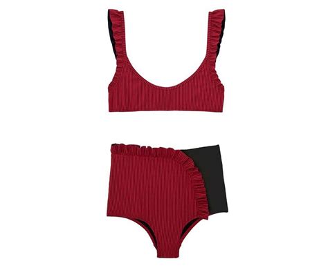 Rojo Y Negro La Lista Definitiva De Bañadores Y Bikinis Que