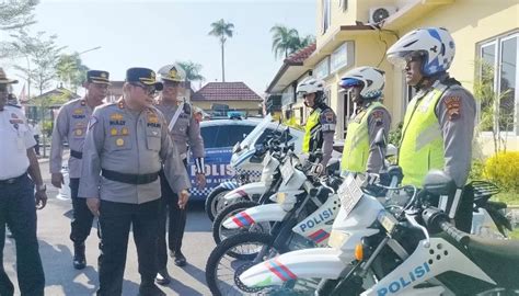 Siap Siap Polres Tegal Kota Mulai Gelar Operasi Patuh Candi 2024