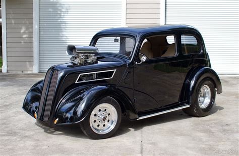 1948 English Ford Anglia E04A Pro Street Supercharged 5 7L 355 SBC V8