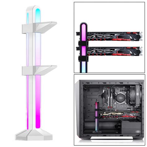 RGB ARGB 5V 12V Karta Graficzna GPU Brace Wspornik 12299459117