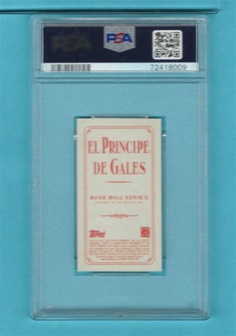 Topps T Babe Ruth El Principe De Gales Ssp